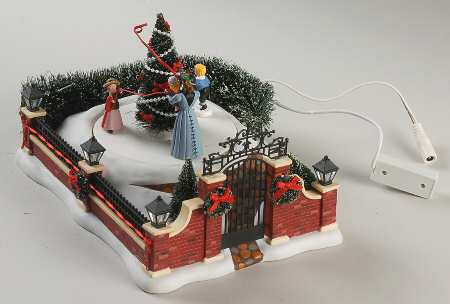 A Victorian Christmas-Dicken's Village Victorian Christmas Scene-Musical - Boxed
