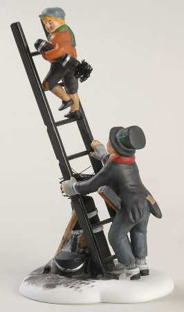 Dickens Village Chimney Sweep & Son - Boxed