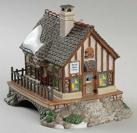 Dickens Village Devon Brook Span Cottage - With Box