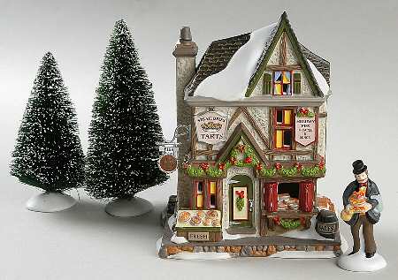 Dickens Village Stratford Holiday Pies & Tarts - Boxed