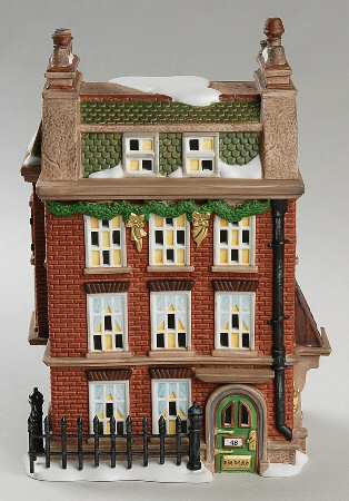 Dickens Village 48 Doughty St-Home To Charles Dickens - Boxed