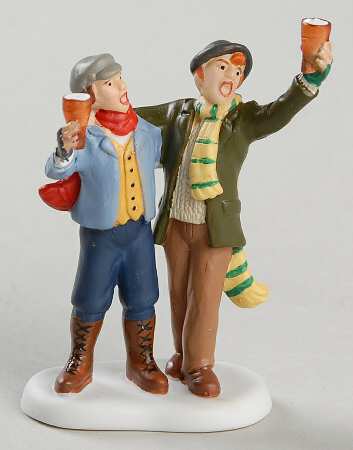 Dickens Village Pub Patrons - Boxed