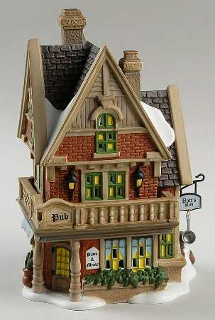 Dickens Village Potts Pub - Boxed