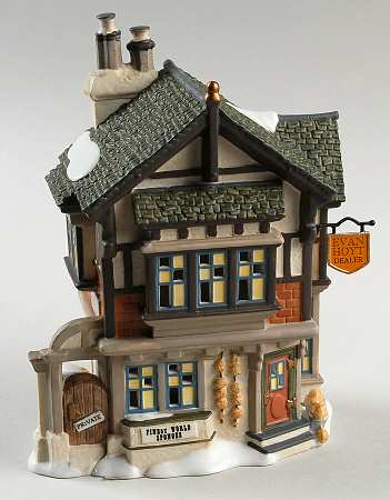 Dickens Village Evan Hoyt Sponge Dealer - With Box Bx638
