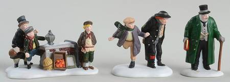 Dickens Village Oliver Twist Characters-Set Of 3 - Boxed
