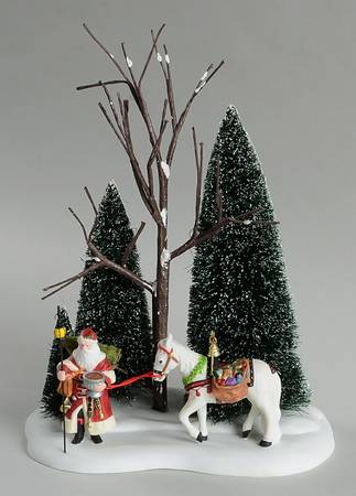 A Victorian Christmas-Dicken's Village Victorian Father Christmas - Boxed