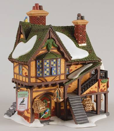 Dickens Village Wingham Lane Parrot Seller - Boxed