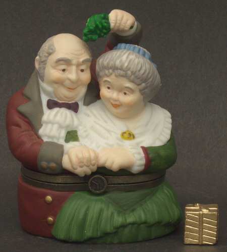 Dickens Hinged Boxes The Sprit Of Christmas - Boxed