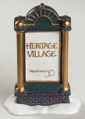 Heritage Village Heritage Village Marquee Sign - Boxed