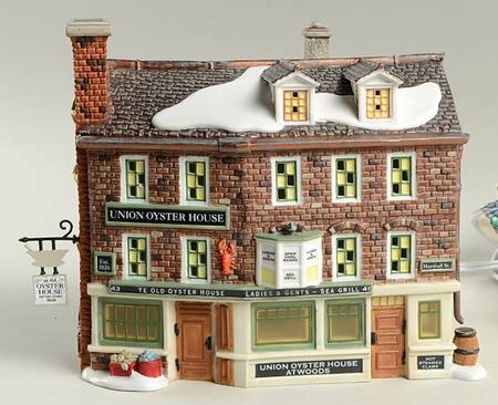 New England Village Union Oyster House - Bx295 With Box