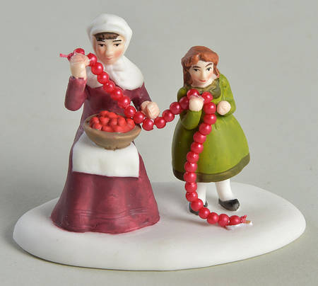 New England Village Christmas Cranberries - Boxed