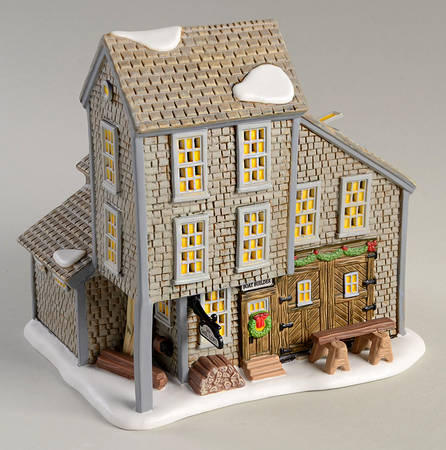 New England Village Edgartown Boat Builder - Boxed