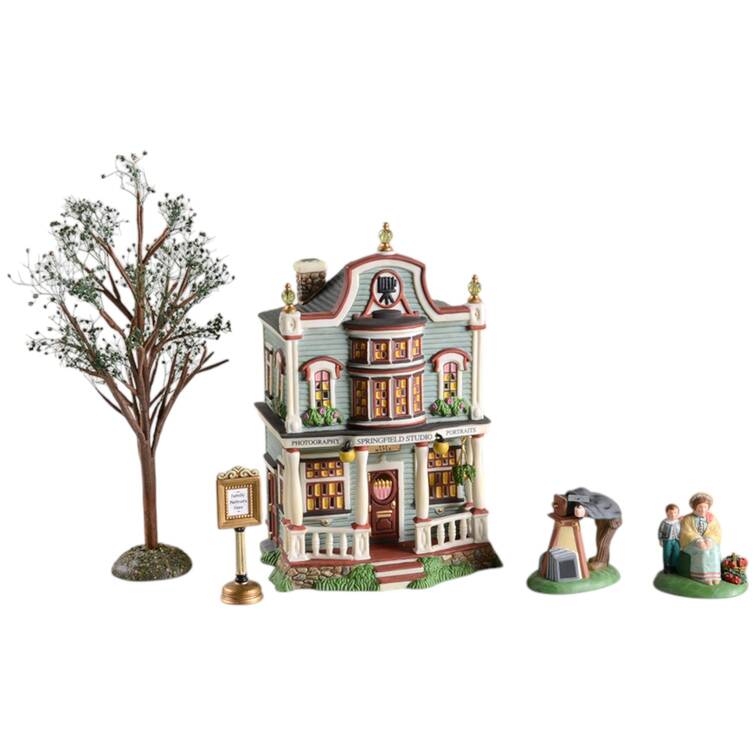 New England Village Springfield Studio Gift Set - Boxed