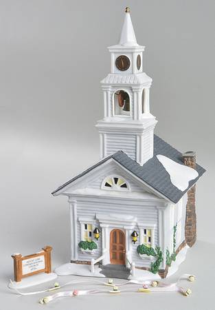 New England Village Mt Gibb Congregational Church - Boxed