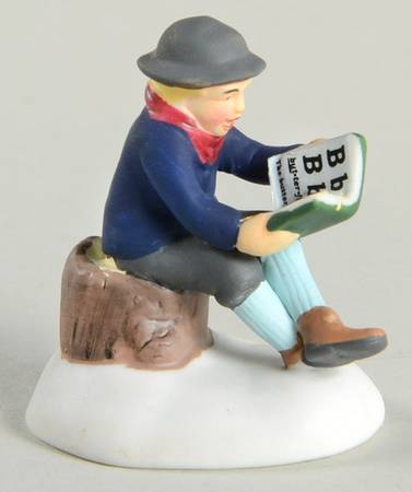 New England Village All Is Safe Where All Can Read - Boxed