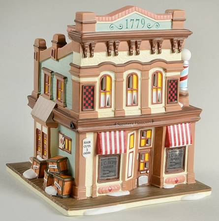 New England Village J.C. Hope Barber - Boxed