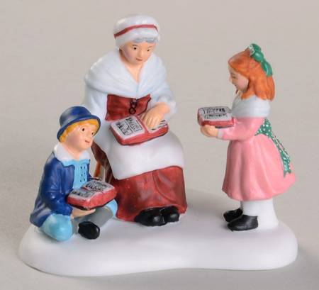 New England Village Teaching The Lesson - Boxed