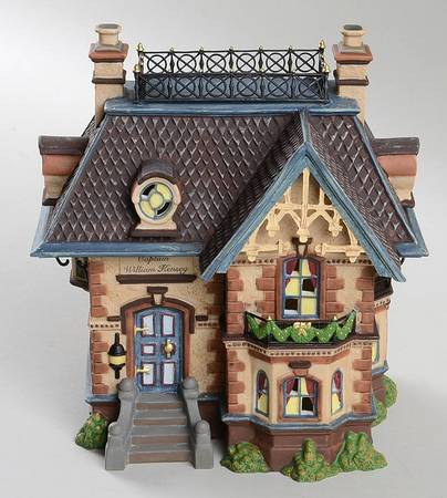New England Village Captain Kensey's House - Boxed