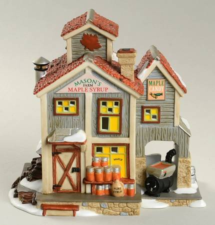 New England Village Mason's Maple Syrup - With Box