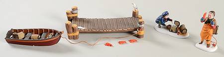 New England Village Lobster Trappers - Boxed