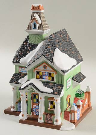 New England Village Calico Quilts - With Box
