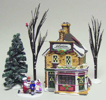 New England Village Wheaton Christmas Bakery - Boxed