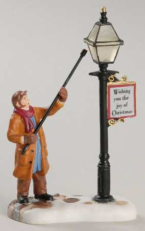 New England Village New England Lamplighter - Boxed