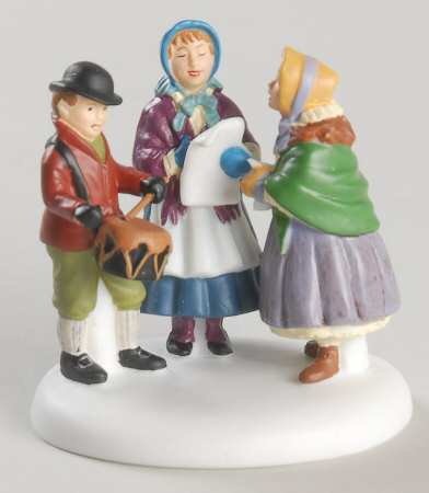 New England Village Caroling On Christmas - Boxed