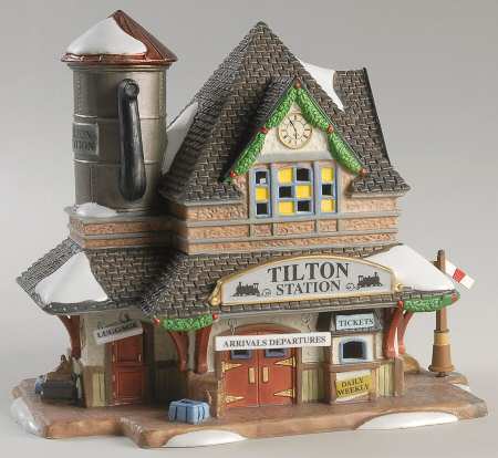 New England Village Tilton Station - Boxed