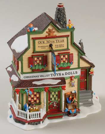 New England Village Christmas Valley Toys & Dolls - Boxed