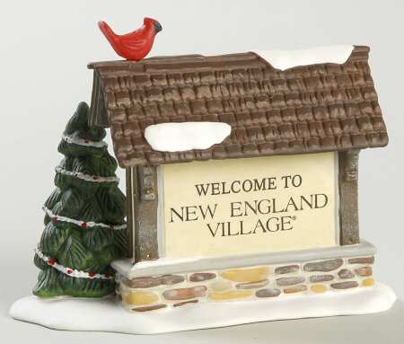New England Village Welcome To New England Village - Boxed