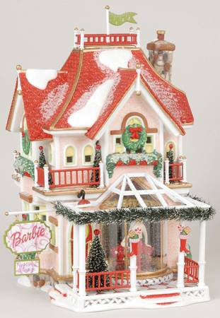 North Pole Village Barbie Boutique - Boxed