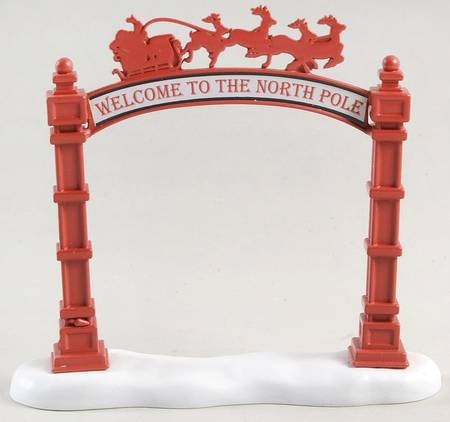North Pole Village North Pole Archway - Boxed