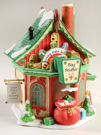North Pole Village St. Nick's Gift Sorting Center - Boxed