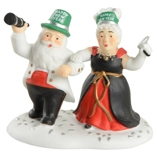 North Pole Village Ringing In The New Year - Box