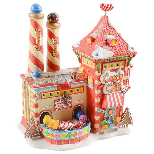 North Pole Village North Pole Candy Crush Factory - With Box-Bx541