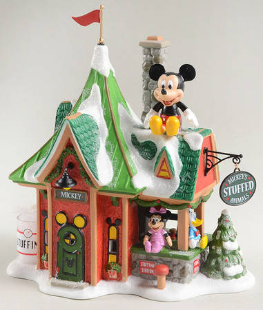 North Pole Village Mickey's Stuffed Animals - Boxed