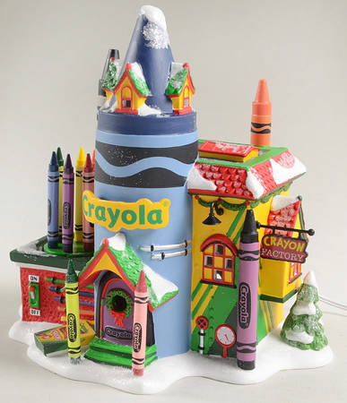 North Pole Village Crayola Crayon Factory - Boxed