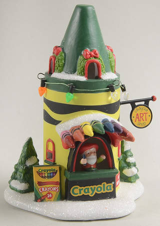 North Pole Village Crayola  Art Center - Boxed