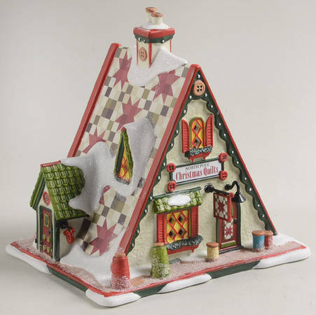 North Pole Village Christmas Quilts - Boxed