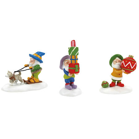 North Pole Village Friends & Neighbor Set Of 3 - With Box Bx663 by Department 56