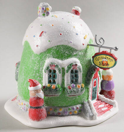 North Pole Village Gumdrop Shop - Boxed