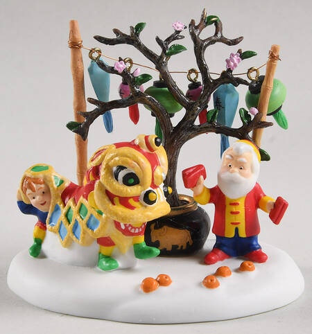North Pole Village Christmas Around The World-China - Boxed