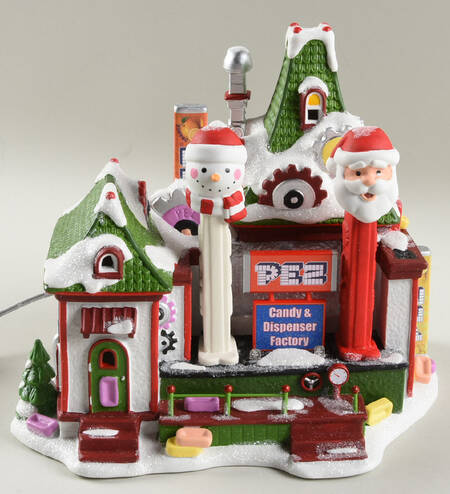North Pole Village Imperial Palace Of Pez - With Box Bx666