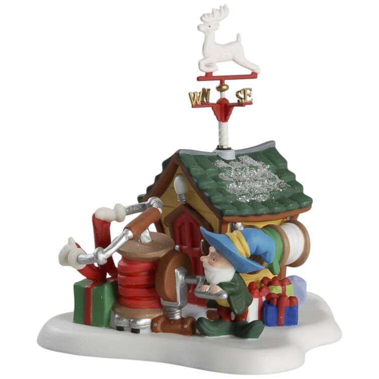 North Pole Village Wrap And Roll - With Box Bx326