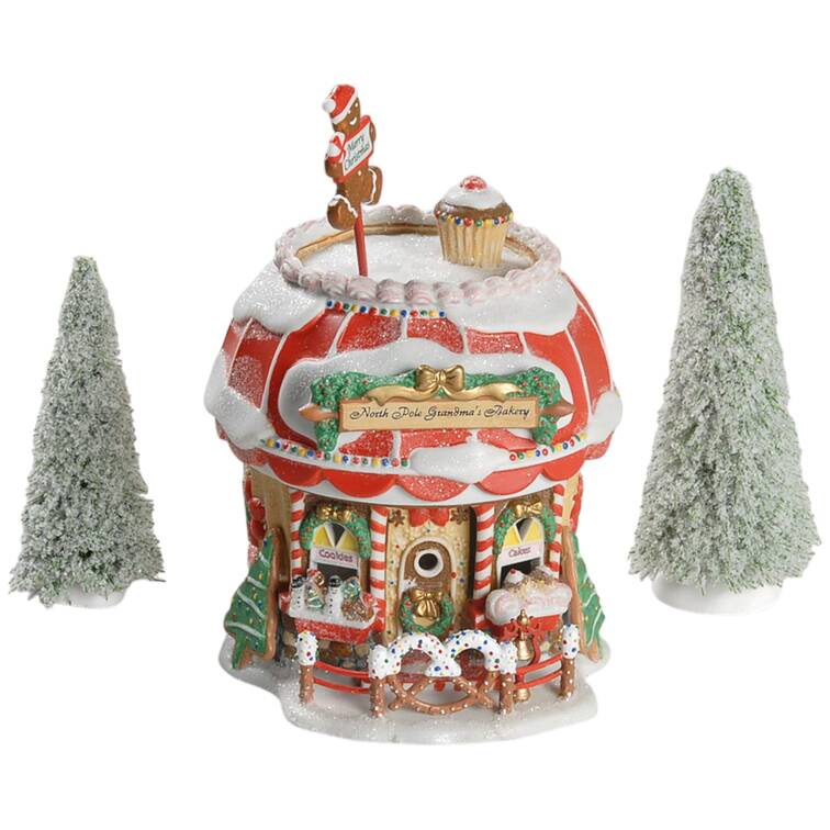 North Pole Village Grandma's Bakery - Boxed