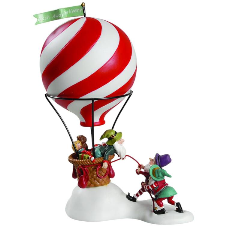 North Pole Village Dash Away Delivery-Balloon - Boxed