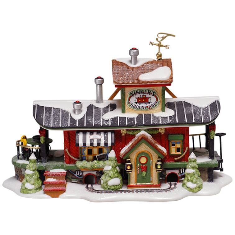 North Pole Village Tinker's Caboose Cafe - Boxed