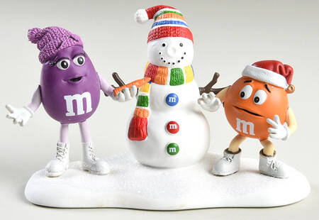 North Pole Village Got Your Nose - M&M's - With Box Bx676