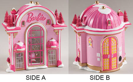 North Pole Village Barbie Gown Boutique - With Box Bx674